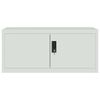 vidaXL File Cabinet Light Grey 90x40x40 cm Steel