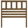 vidaXL Bed Headboard Honey Brown 81x4x100 cm Solid Wood Pine