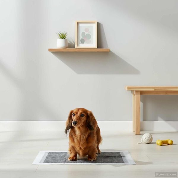 vidaXL Pet Training Pad Plain 200 pcs 45 x 33 cm