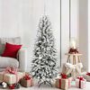 vidaXL Artificial Christmas Tree with 150 LEDs White 63 x 63 x 150 cm