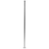 vidaXL Fence Posts 3 pcs Aluminium 185 cm