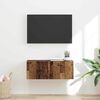 vidaXL TV Wall Cabinet Old Wood 78.5 x 31 x 29.5 cm Engineered Wood