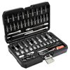 YATO 56 Piece Tool Set Metal Black YT-14501