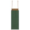 vidaXL Paper Bags 50 pcs with Handles Green 15x8x21 cm