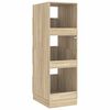 vidaXL Laundry Cabinet Sonoma 50 x 68 x 162 cm Engineered wood