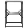 vidaXL Side Table Grey Sonoma 41 x 40 x 60 cm