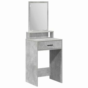 vidaXL Dressing Table Concrete Grey 50 x 41 x 140 cm Engineered Wood