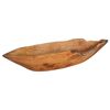 vidaXL Fruit Bowl JEPARA Teak Brown 61 x 21 x 11 cm