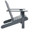 vidaXL Double Adirondack Chair Wood Grey