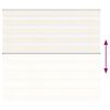 vidaXL Zebra Blind Marble Beige 165x100 cm Fabric Width 160.9 cm Polyester