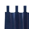vidaXL Blackout Curtains 2 pcs Dark Blue 140 x 225 cm Velvet