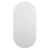 vidaXL Mirror with LED Lights 80x40 cm Glass Oval