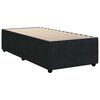 vidaXL Bed Frame without Mattress Black 80x200 cm Velvet