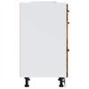 vidaXL Kitchen Base Cabinet Kalmar Old Wood Engineered Wood