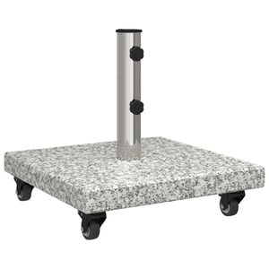 vidaXL Parasol Base 30 kg Gery Granite Square