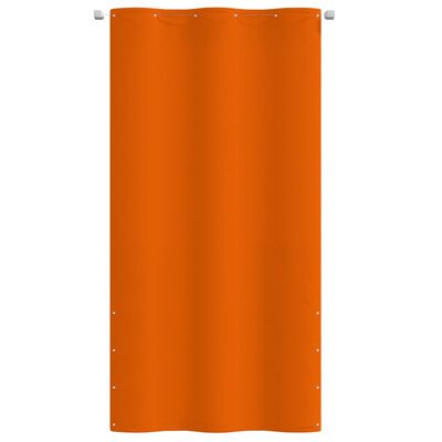 vidaXL Balcony Screen Orange 120x240 cm Oxford Fabric