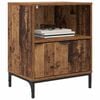 vidaXL Bedside Cabinet 2 pcs Old wood 49 x 36 x 61 cm Engineered wood