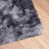 vidaXL Shaggy Rug High Pile NAVARRA Dark Grey 200x200 cm Polyester