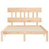 vidaXL Bed Frame without Mattress 120x200 cm Solid Wood Pine