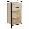 vidaXL Sideboard Sonoma Oak 40 x 33 x 80.5 cm Engineered Wood