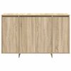 vidaXL Sideboard Sonoma oak 120 x 41 x 75 cm Engineered wood