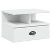 vidaXL Bedside Cabinet HILL White 40 x 31 x 27 cm Solid Pine Wood