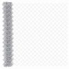 vidaXL Fence Post Silver 10 x 1.6 m (40 x 40 mm mesh) Steel