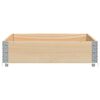 vidaXL Garden Planter 120x80 cm Solid Pine Wood