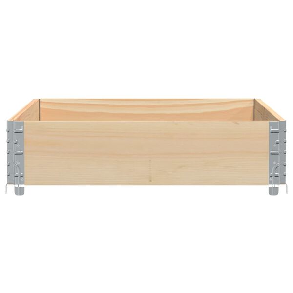 vidaXL Garden Planter 120x80 cm Solid Pine Wood