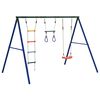 vidaXL Outdoor Swing Set with Swing. Trapeze. Ladder