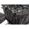 TRIXIE Rear Bicycle Basket for Pet 35x49x55 cm Black