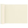 vidaXL Balcony Privacy Screen 1.2 x 15 m Fabric with PU Coated Cream
