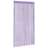 vidaXL String Curtains 2 pcs Purple 140x250 cm