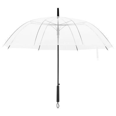 vidaXL Umbrella Transparent 100cm