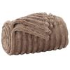 vidaXL Throw Blankets 6 pcs Camel 270 x 240 cm Fleece