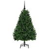 vidaXL Artificial Christmas Tree with Stand Green 120 cm PVC and Metal