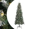 vidaXL Artificial Christmas Tree with 300 LEDs with Stand Green 240 cm