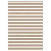 vidaXL Zebra Blind Sand Brown 165x200 cm Fabric Width 160.9 cm Polyester