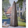 Luxform Lighting LED Battery Light Pyramid 60 cm Copper