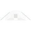 vidaXL Greenhouse with Steel Frame White 48 m&sup2; 8x6x2.85 m