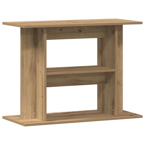 vidaXL Aquarium Stand Artisan Oak 80x35x60 cm Engineered Wood