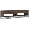 vidaXL TV Cabinet Brown Oak 180.5x40x46 cm Engineered Wood