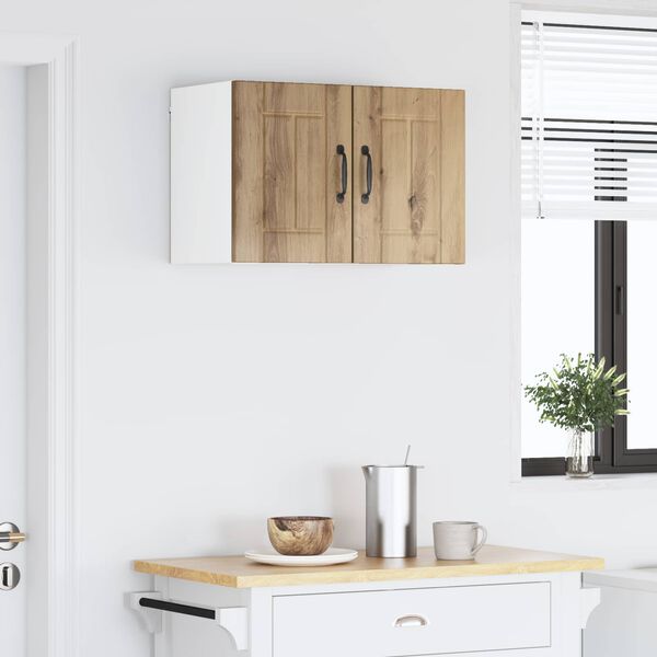 vidaXL Kitchen Cabinet 2 pcs Artisan Oak 30 x 31 x 40 cm