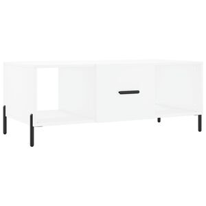 vidaXL Coffee Table White 102x50x40 cm Engineered Wood
