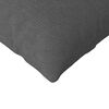 vidaXL Sofa Pillows 2 pcs Dark Grey 120 x 40 cm Corduroy Fabric