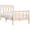 vidaXL Bed Frame without Mattress Solid Wood Pine 90x200 cm