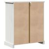 vidaXL Bathroom Cabinet Other VIGO Brown Solid pine wood