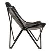 Lesli Living Butterfly Chair Aztec 70x81.5x98 cm Black and White