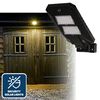 Luxform Intelligent Solar LED Security Garden Light Concordia PIR with Motion Sensor Black