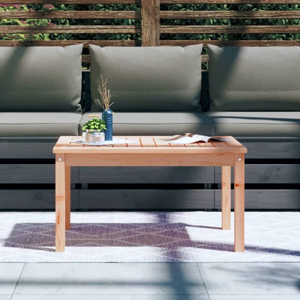 vidaXL Garden Table 82.5x50.5x45 cm Solid Wood Douglas